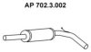 EBERSP?CHER 702.3.002 Front Silencer